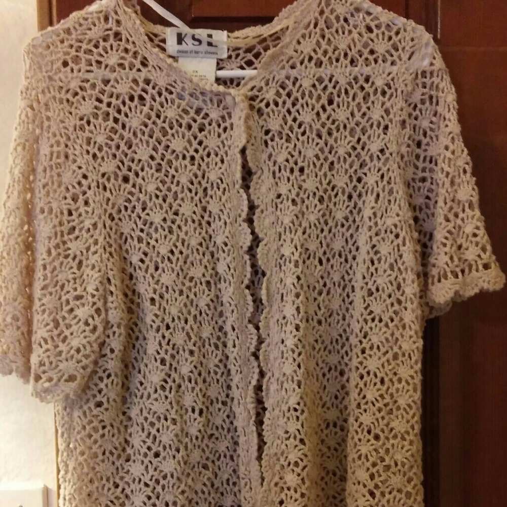 Crochet jacket